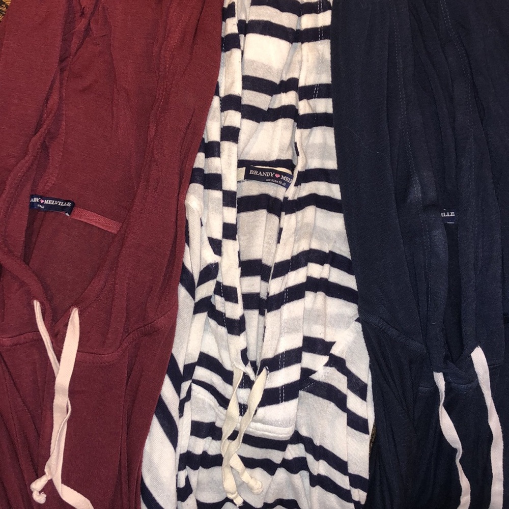 3 Brandy Hoodies